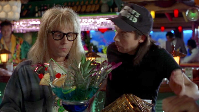 Illustration for article titled A Glimpse Of The Past: The Pretzel That Garth Chokes On In ‘Wayne’s World’ Has Been Added To The American Dana Carvey Museum